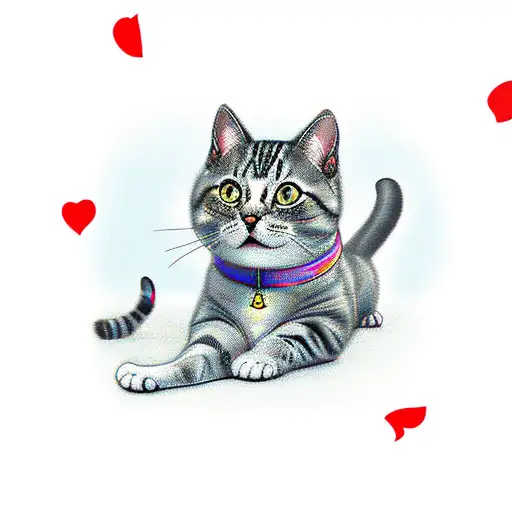 The Cat Is Chasing His Tail