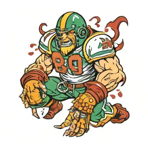 Blood Bowl Football Player