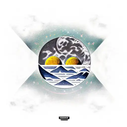 Moon And Venus And Mountain And Freedom