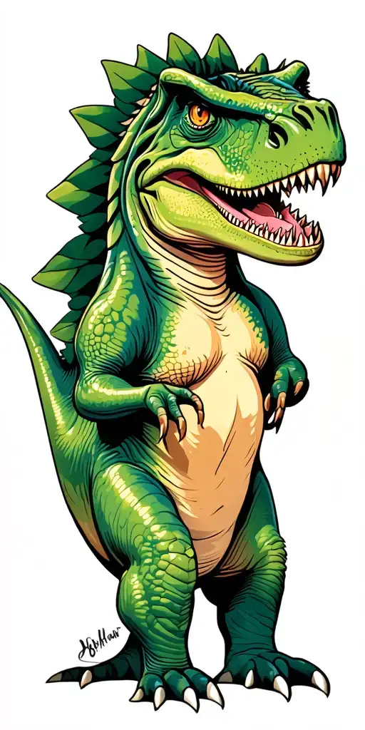 Cartoon Dinosaur