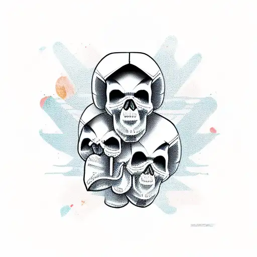 Skull And Crow