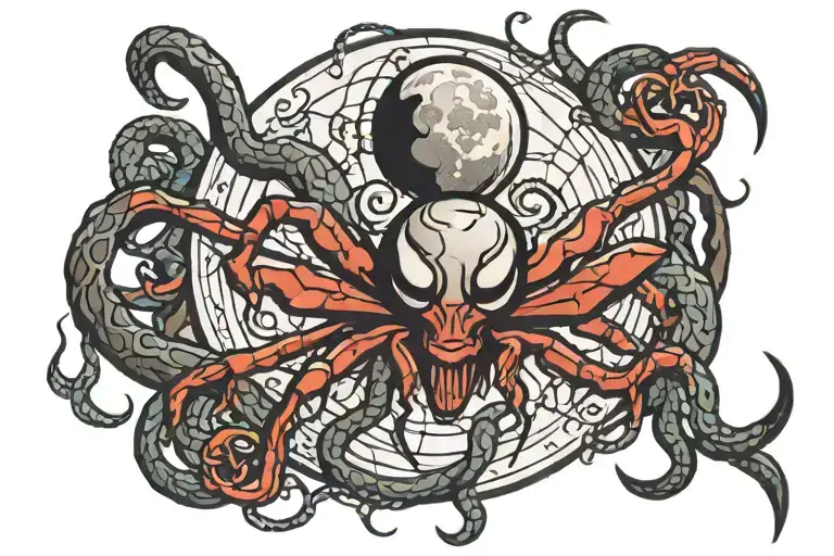 Moon And Spider Snakes