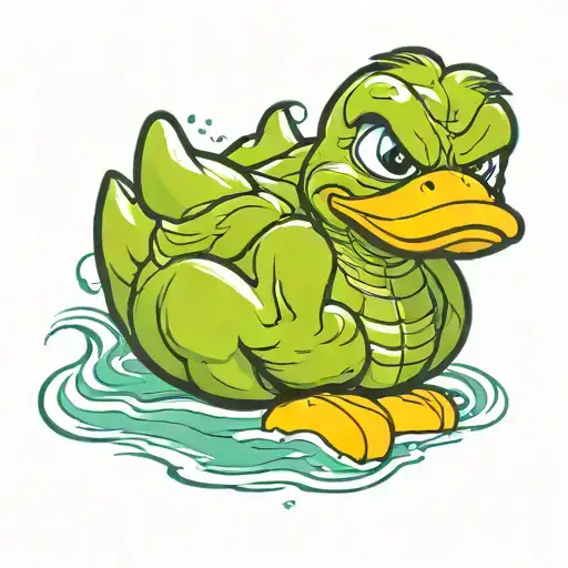 The Hulk Rubber Duck