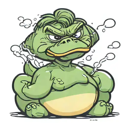 The Hulk Rubber Duck Cute