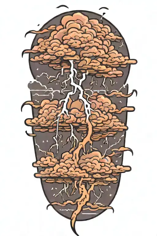 Lightning Storm Clouds