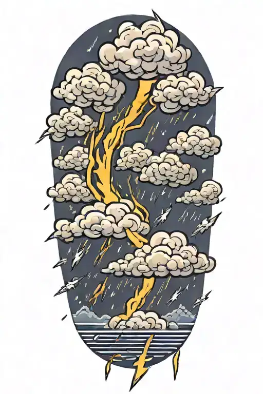 Lightning Storm Clouds