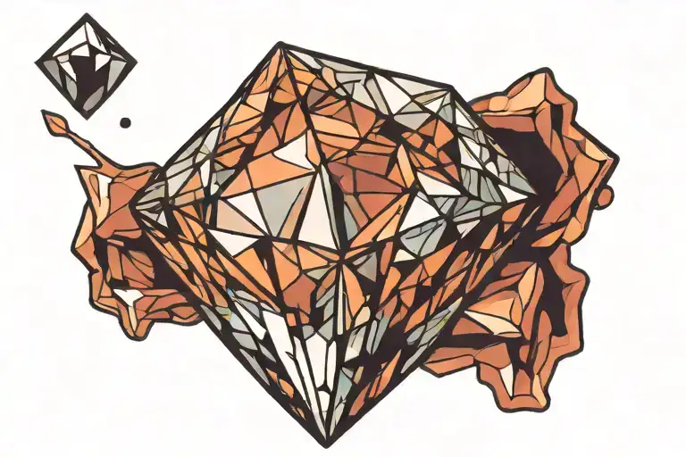 A Diamond With A Chunk Bitten Out Of It