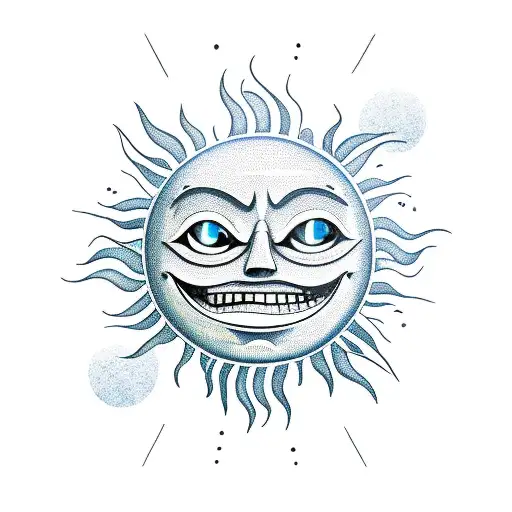 Scary Smiling Sun