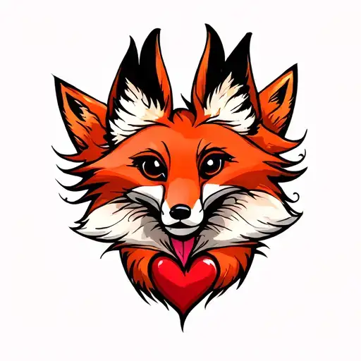 Fox Around A Heart