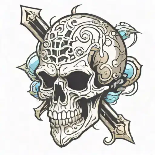 Cartoon Skull