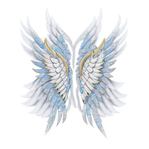 Diamond Angel Wings