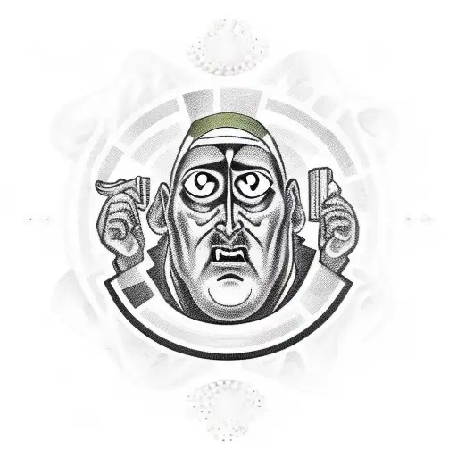 Evil Eye Greek Olive Oil Man My Big Fat