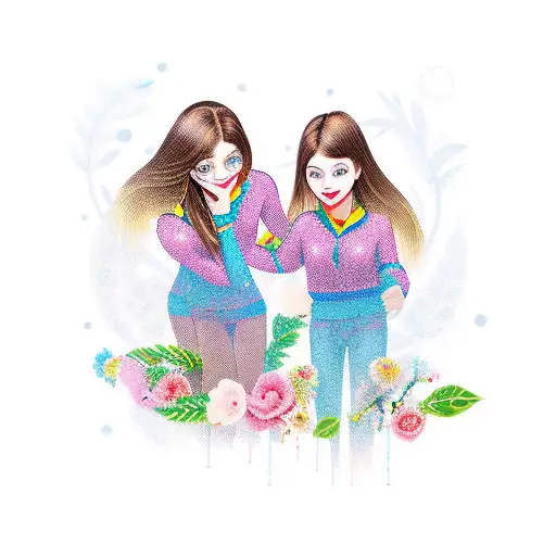 Strong Bonding Of Mom And Daughter