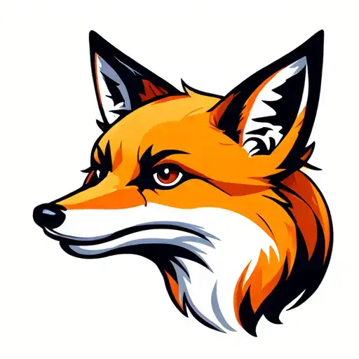 Fox Head Angled Profile