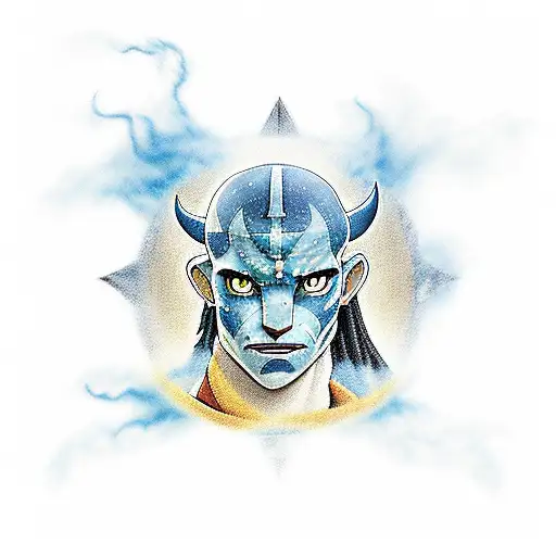 Avatar The Last Air Bender In Gothic Style