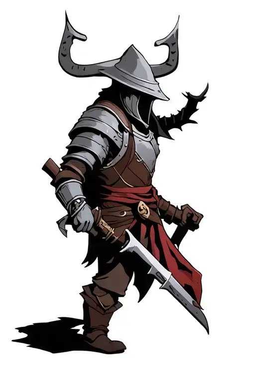 Dark Souls Character Holding