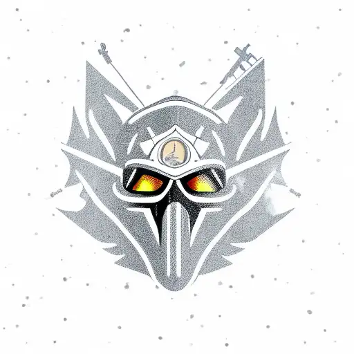 F-22 Raptor And Firefighter Mask