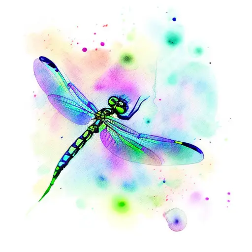 Dragonfly Watercolor