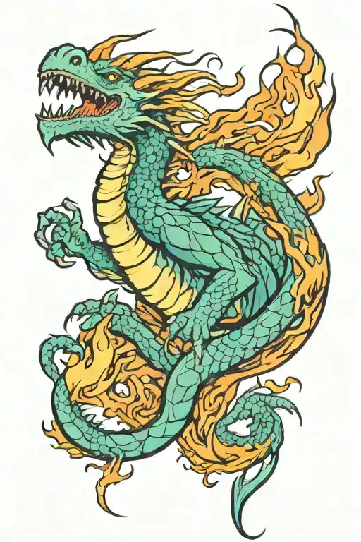 Dragon Breathing Fire