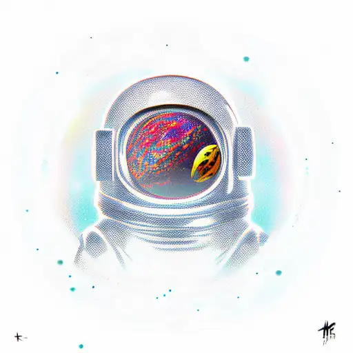 Half Alien Half Astronaut