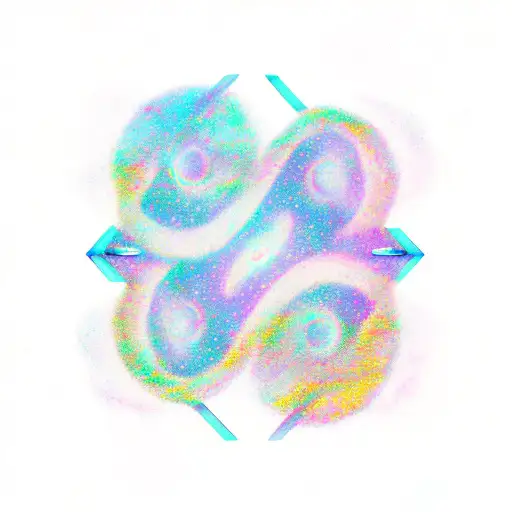 Gemini Constellation And Andromeda Galaxy