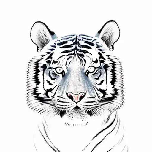 Tiger With Golden Toothes