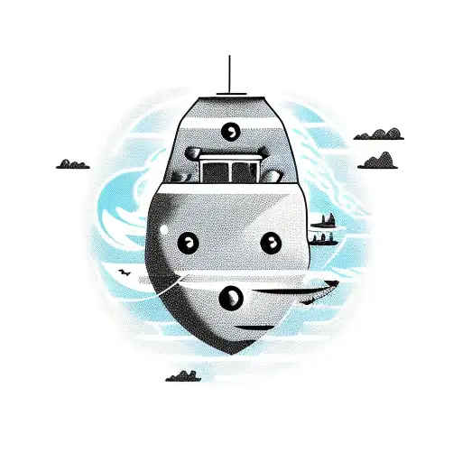 Boat Whit Dinosaurs In Space