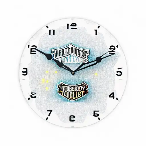 Harley Davidson Valley Clock