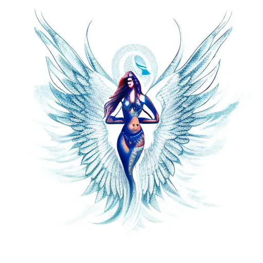 A Seductive Siren With The Wings Of An Eagle