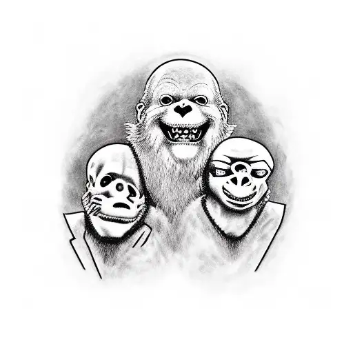 Klaws Jason Micahel Myers And Chuckie Hear No Evil See No Evil Speak No Evil