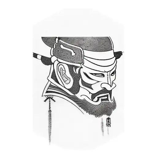 Kanji Tattoo Of Ronin
