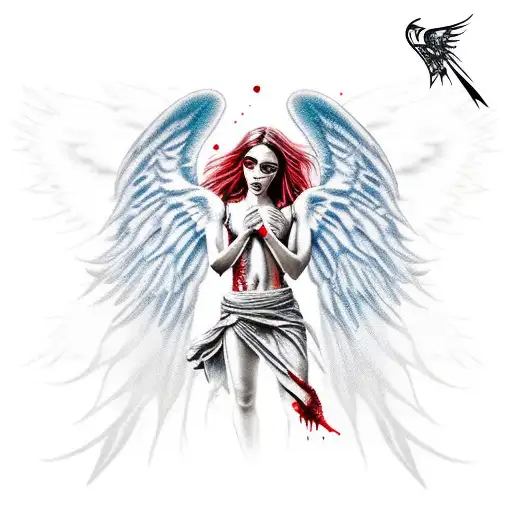 Angel With Blood Wings