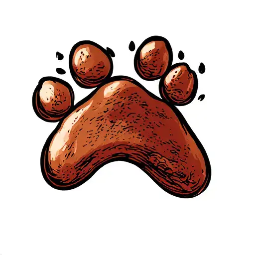 Dog Paw Print