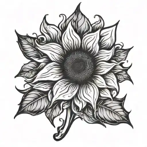 Sunflower With Name
