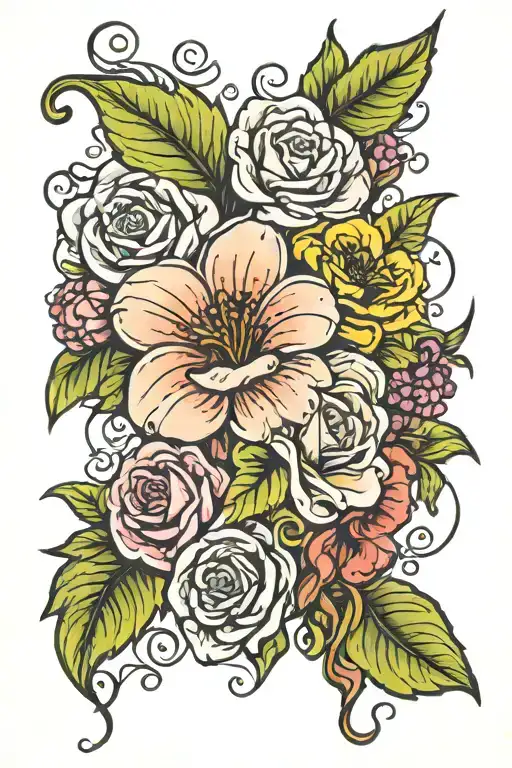 Flowers And Birthday Years