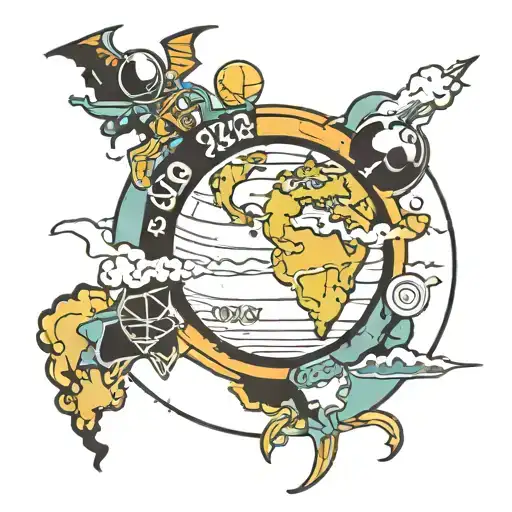 2024 Logo Incorporated With Planet