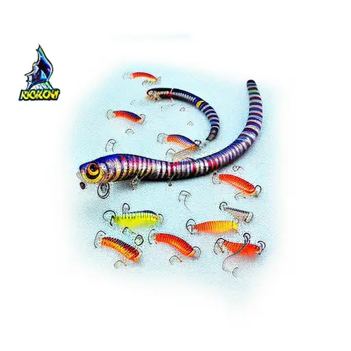 Plastic Worm Fishing Lure