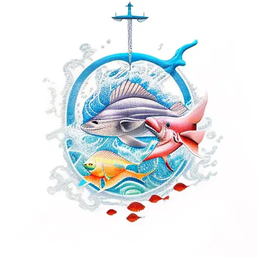 Concept Tattoo About Ocean