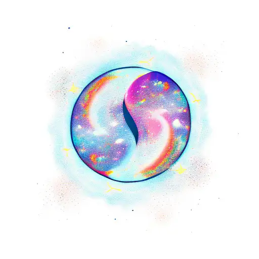 Stars Moon Universe