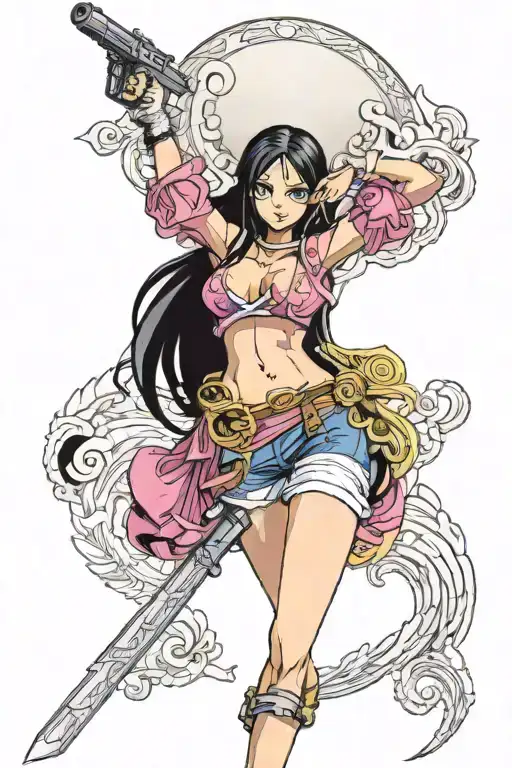 Nico Robin From One Piece Anime Character
