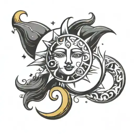 Sun And Moon Together
