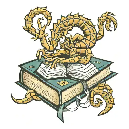 Books And Scorpio Zodiac Sign