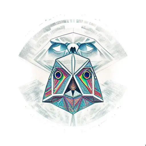 Falcon Skull Eye Piramid