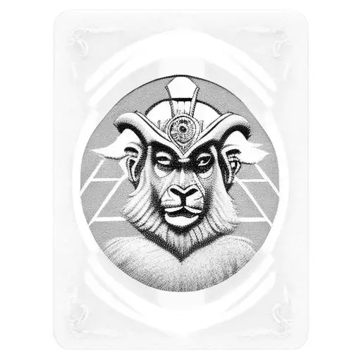 The Emperor Tarot Card With Aries Zodiac Sign