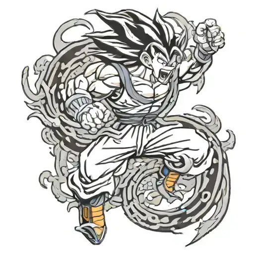Dragon Ball Z Full Body Charging