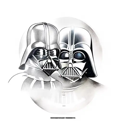 Darth Vader And A Penguin