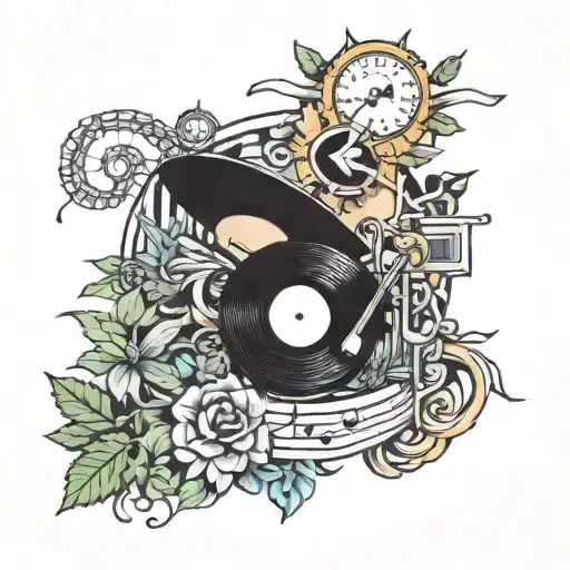 Old Compas Music Nature Combined