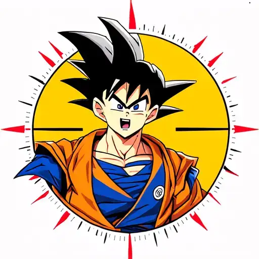 Goku Y Veg Visor Compass