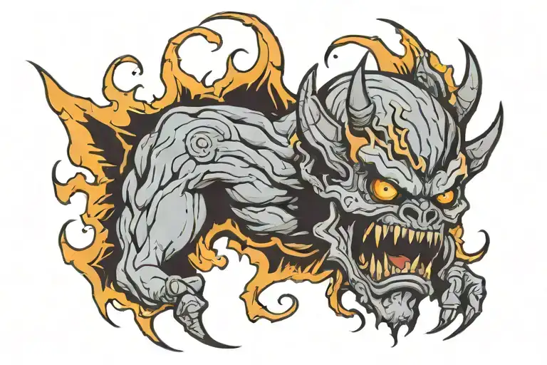 Depression Black Demon