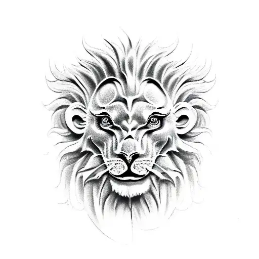 Memento Mori Winged Lion Looking For Pray